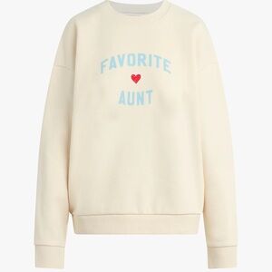 Favorite Daughter Favorite Aunt Heart Logo Sweatshirt❤️